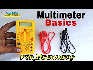 How to use a digital Multimeter | Multimeter for beginners | Multimeter Uses