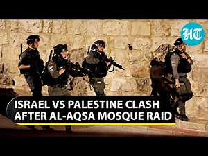 Al-Aqsa mosque rocked by explosions during Israeli raid; IDF bombs Gaza after rocket fire | Watch