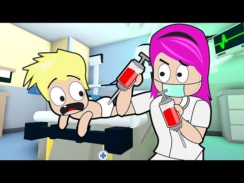 Baby Gets 2 Shots in the BUTT in Roblox / Adventures of Baby Alan / Gamer Chad Roleplays