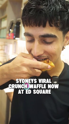 Try Our Newest Crunch Waffle at Gorilla Dessert Bar!