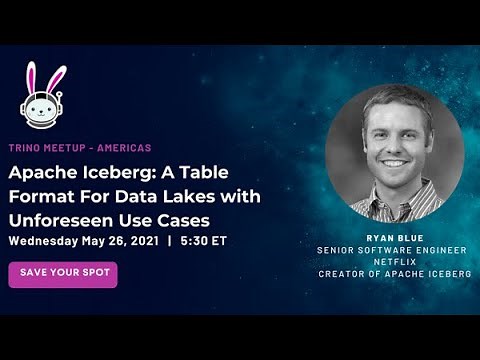 Apache Iceberg: A table format for data lakes with unforeseen use cases