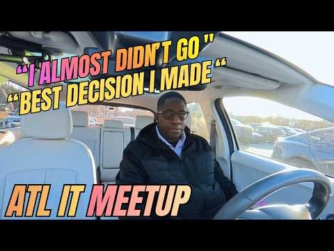 IT Networking Event in Atlanta | This Event Changed My Perspective #godsplan #jobsearch