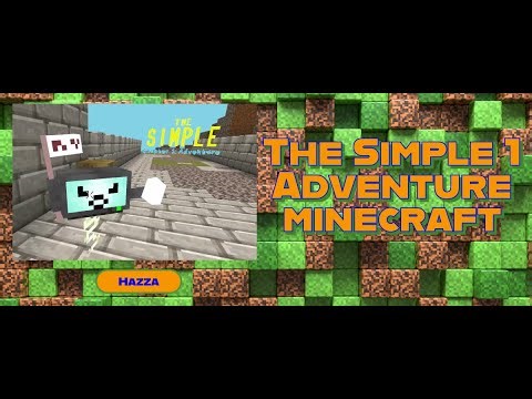 The Simple 1 Minecraft Adventure Map Let's Play Through Start to Finish