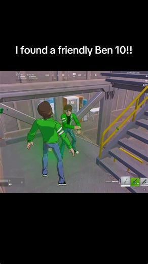 Friendly Ben 10 Encounter in Fortnite