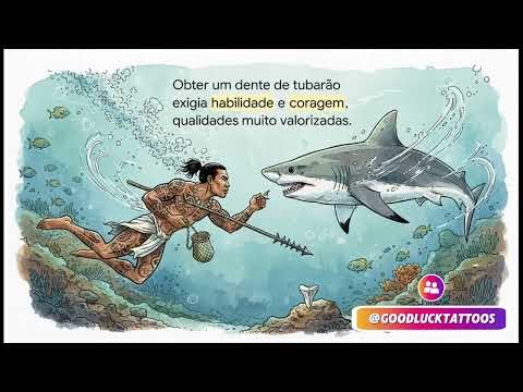 Significado Dente de Tubarão - Cultura Polinésia