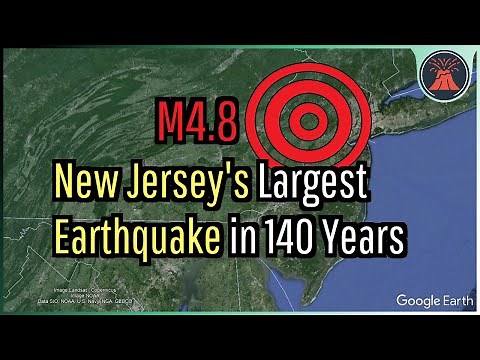 New Jersey Earthquake Update; The Largest Earthquake in 140 Years