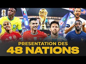 GUIDE COMPLET DES 48 NATIONS QUALIFIÉES Pour la COUPE DU MONDE 2026 🌍🏆