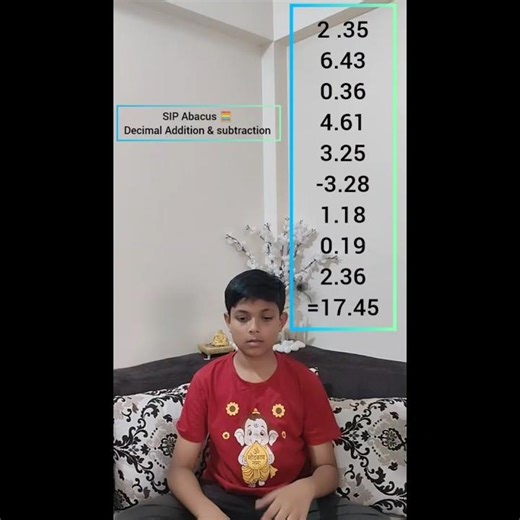 Decimal Addition subtraction practice