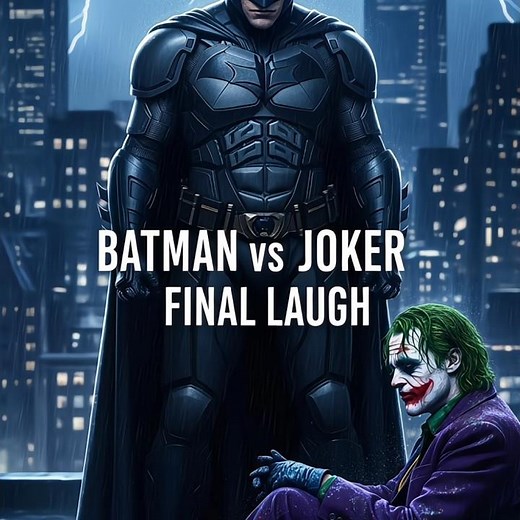 ‘BATMAN vs JOKER – FINAL LAUGH’ #shortsfeed #batman