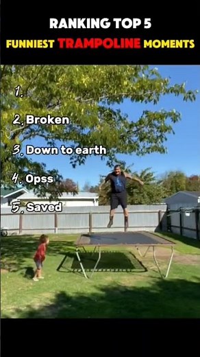 Top 5 Funniest Trampoline Moments 😂🔥 #trampoline #funnyshorts #foryoupage
