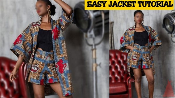 66K views · 2.4K reactions | How to cut and sew a Simple Jacket | Stitch-a-dress | Facebook