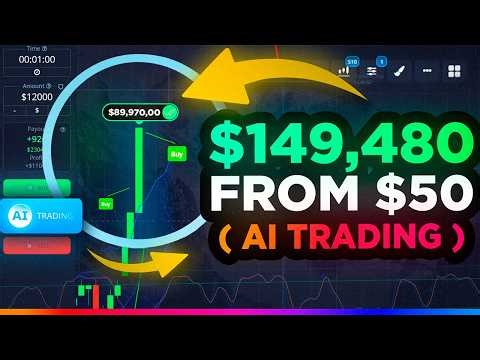 $50 TO $149,480 WITH AI TRADING BOT ON POCKET OPTION | POCKET OPTION BOT | BINARY OPTION STRATEGY