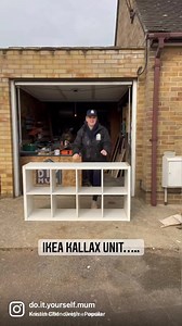 IKEA HACK - KALLAX unit to breakfast bar #ikeahack #ikeafurniture #ikeahack | DIY Mum