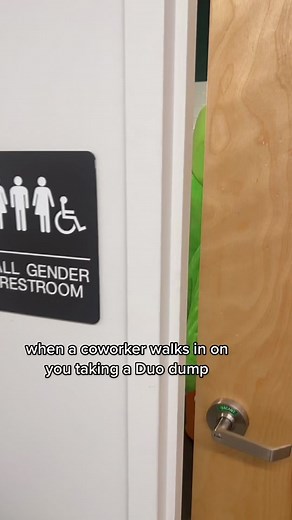 When a Coworker Almost Catches You Duo Dumping