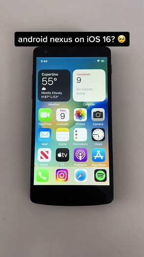 🧢🧢🧢 #android #nexus #ios16