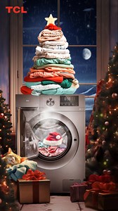 🎄Tree-t yourself to smarter tech this Christmas! 🎁 Like our washing machines, which make preparing for the big day effortless with big volumes of washing in just one fill. Enjoy steam-washed, softer and more sterile clothes that every member of the family will love! 😸 ❤️ Merry Christmas from TCL’s family! #TCL #TheCreativeLife #Christmas2024 #LaundryDay #XmasTime #christmasgiftideas | TCL