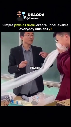 Simple Physics Tricks CreatesUnbelievable Everyday Illusions ✨