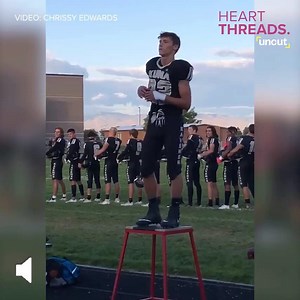 632K views · 48K reactions | This aspiring sign language interpreter signed the national anthem at his high school football game. | KHOU 11 News | Facebook