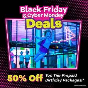 Final days, price drop! Extra savings on Urban Air Passes birthday parties. Book before prices bounce back! ⏰ | Urban Air Adventure Park