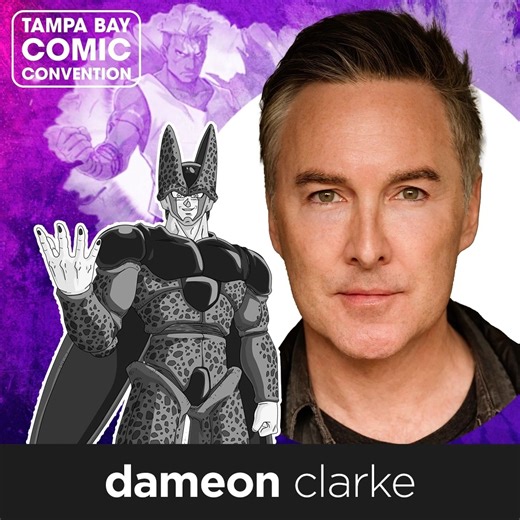 6.7K views · 44 reactions |  Welcome Dameon Clarke to #TampaBayComicConvention!! #dragonballz | Tampa Bay Comic Convention | Facebook