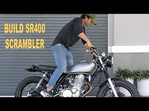 How to custom Yamaha SR400 to scrambler?