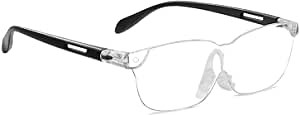 OKH 160% Magnifying Glasses Wearable Magnifier Hands-Free for Close Work Reading Sewing Hobby Craft, Light Weight(Non Lights, 1Pack)
