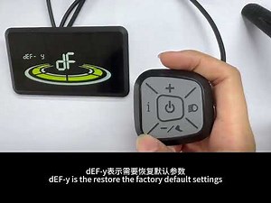 Q20 Pro - Restore To Factory Setting