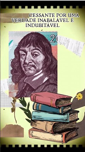 🧠📚 René Descartes: Pai da Filosofia Moderna! 🧠📚 Vídeo 1