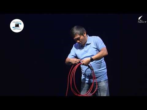 Basics 05: How to wind the Audio, Video, Power cables.