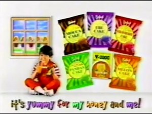 Regent Cakes and V-2000 Orange Drink 30s - Philippines, 1999