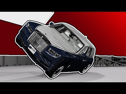 Rolls-Royce Phantom Crash Test | Varied Crash Tests #19