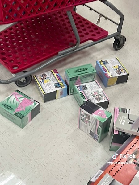 We finally got hit a restock at target #fyp #fypシ゚ #fypシ゚viral #fypage #pokemoncommunity #pokemonpackopening #pokemoncards #pokemonfan #pokemoncardcollector #pokemon #pokemontcg #pokemoncard #pokemoncard #target