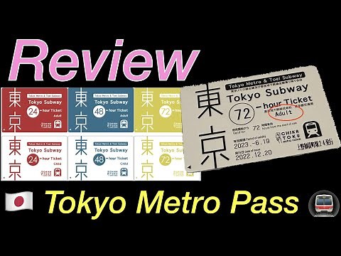 Tokyo Metro Pass review 2023 - Is it worth it? Watch before you go to Tokyo Japan