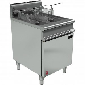 Falcon Dominator Plus G3865/N 2 x 15 Ltr Natural Gas Freestanding Twin Tank Fryer (2 x Baskets) - Catering Appliance Superstore