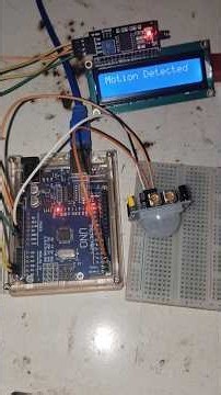 "Interfacing of PIR sensor with Arduino" #electronics #engineering #arduino #robotics #tech #shorts