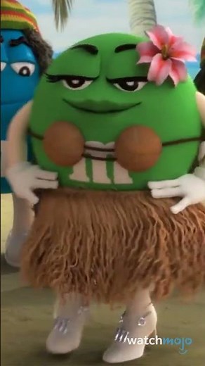 The Green M&M Is Too Sexy! #shorts