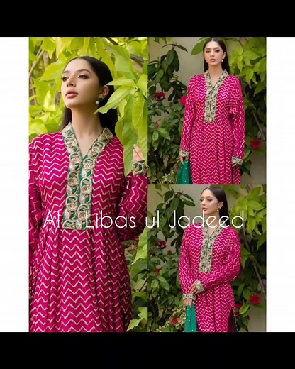 PARTYWEAR Shirt: chiffon sequince embroiderey dupatta: chiffon embroiderey trouser: plain malaee inner: malaee Size measurement *medium* chest 19.5/20 shoulder 15 Armhole 09 hip 24 length 40 sleeves length 16 ghair one side 35 trouser length 38 thig 14.5 *large* chest 21 shoulder 15.5 armhole 9.5 hip 28 length 42 sleeves length 19 ghair one side 36 trouser length 38 thig 16 *PRICE 3700 Only Order on WhatsApp 03323500392 #womenfashionstyle #onlinestorepakistan #shoppingpakistan #pakistanifashion 