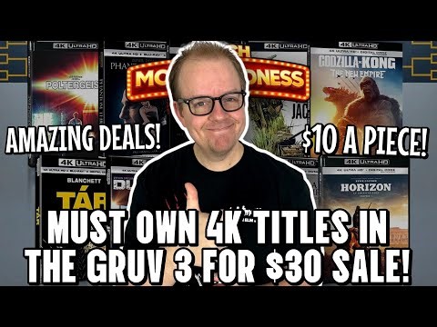 This Is The SALE Everyone Was WAITING For! | Gruv 3 For $30 4K Sale Recommendations!