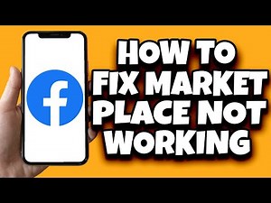 How To Fix Your Facebook Marketplace Isn't Available To You (Solved)