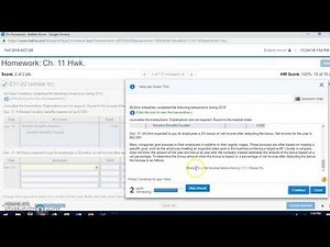 ACC Chapter 11 Homework