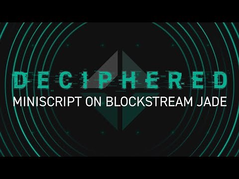 Miniscript on Blockstream Jade