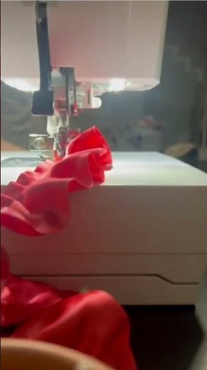 Using the Ruffler Attachment