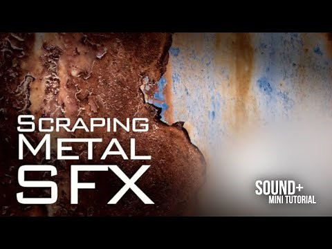 Metal Scrape / Drag - Sound Effect