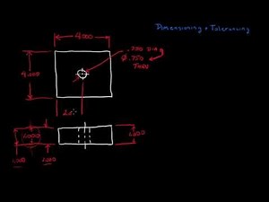 Blue Print Reading - intro to dimensioning