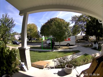 Delivery Driver Drops Heavy Package