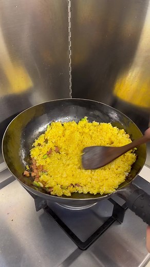 Easy Crab Roe Fried Rice | Delicious Chinese Asian Wok Cooking