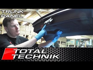 How to Remove Tailgate Boot Main Trim Panel - Audi A4 S4 RS4 (B6 B7) - Avant Estate - TOTAL TECHNIK