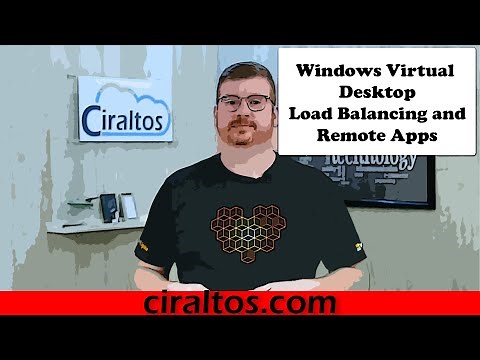 Azure Windows Virtual Desktop Load Balancing and Remote Application Walkthrough