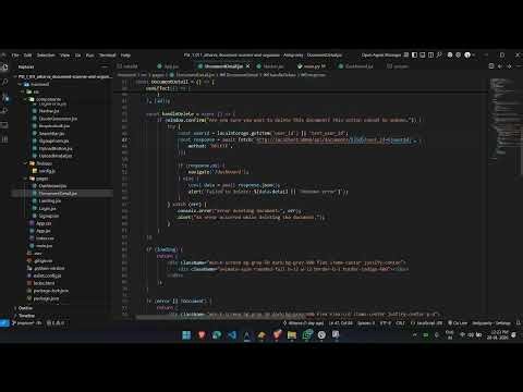 Docscanner (Document scanner and organizer) | Agentic AI project