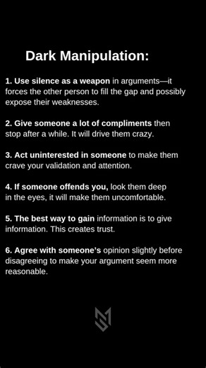 Dark Psychology Secrets To Control Any Conversation 🧠
